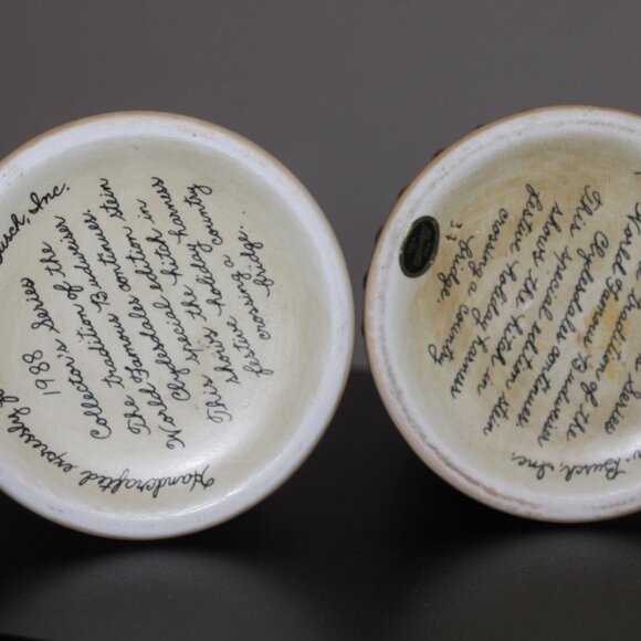 Vintage 1988 Budweiser Clydesdale Collector's Series Holiday Beer Stein Mug Set - Picture 5 of 5